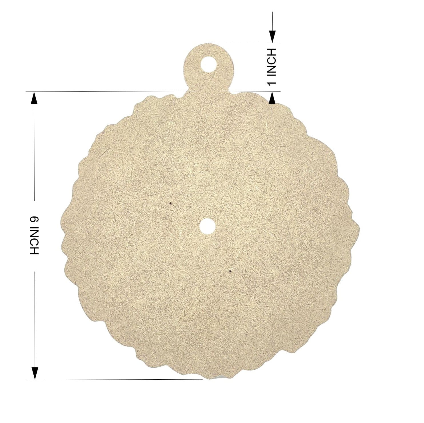 Mdf Round Agate Hanger Clock