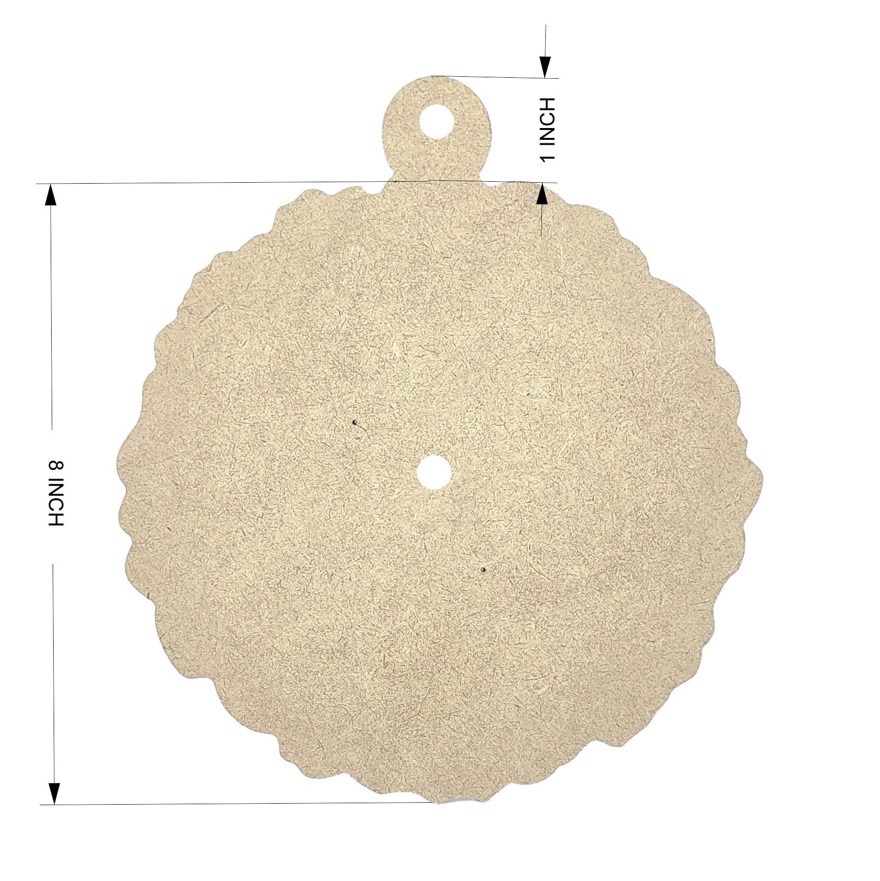 Mdf Round Agate Hanger Clock