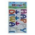 Small Happy Diwali Sticker (Rendom Colours)