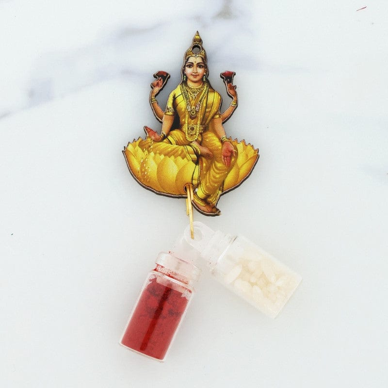 Kumkum Chawal Bottle Set D04