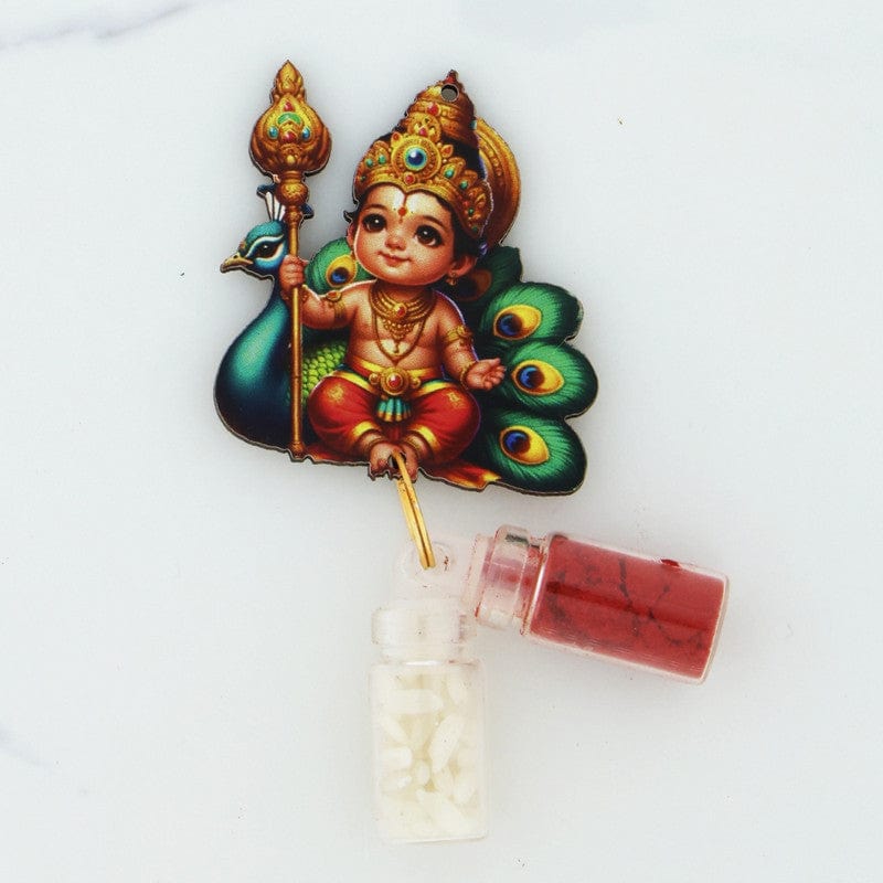 Kumkum Chawal Bottle Set D06