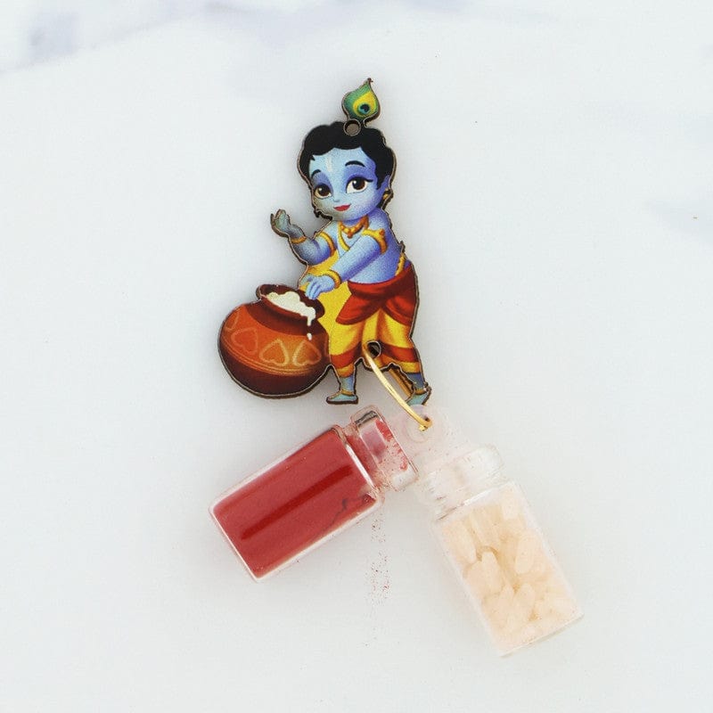 Kumkum Chawal Bottle Set D12