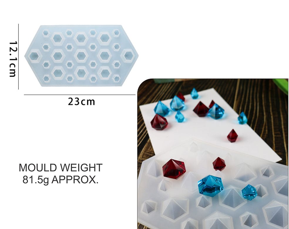 27 Cavity Diamond Mould