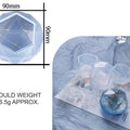 3D Diamond Paper Weight & Candle  D02 Mould