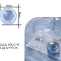 3D Diamond Paper Weight & Candle D04 Mould