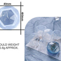 3D Diamond Paper Weight & Candle D05 Mould