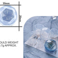 3D Diamond Paper Weight & Candle D06 Mould