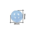 34Mm X 33Mm Ball & Candle Mould