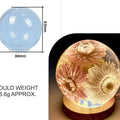 84Mm X 83Mm Ball & Candle Mould