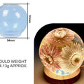 94Mm X 93Mm Ball & Candle Mould