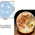 104Mm X 103Mm Ball & Candle Mould