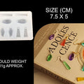 8 Cavity Jewellery Earring Mould