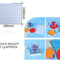 90 Cavity Gem Stone Mould