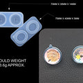 Mini Sphere Ball Shape Pendant Mould