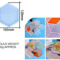 Designer Hexagon Coaster D01  Mould