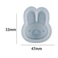 Big Rabbit Face Mould