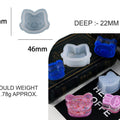 Small Cat Face Mould