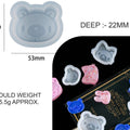 Bear Face Mould D03
