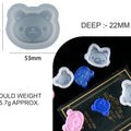Bear Face Mould D04
