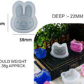 Big Rabbit Face Mould