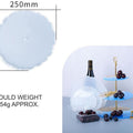 10" Round Agate Clock Dial & Cake Stand Mould