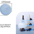 6" Round Agate Clock Dial & Cake Stand Mould