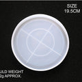 Round Tray With Angular Border Mould