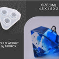 Small 3 Cavity Diamond Mould