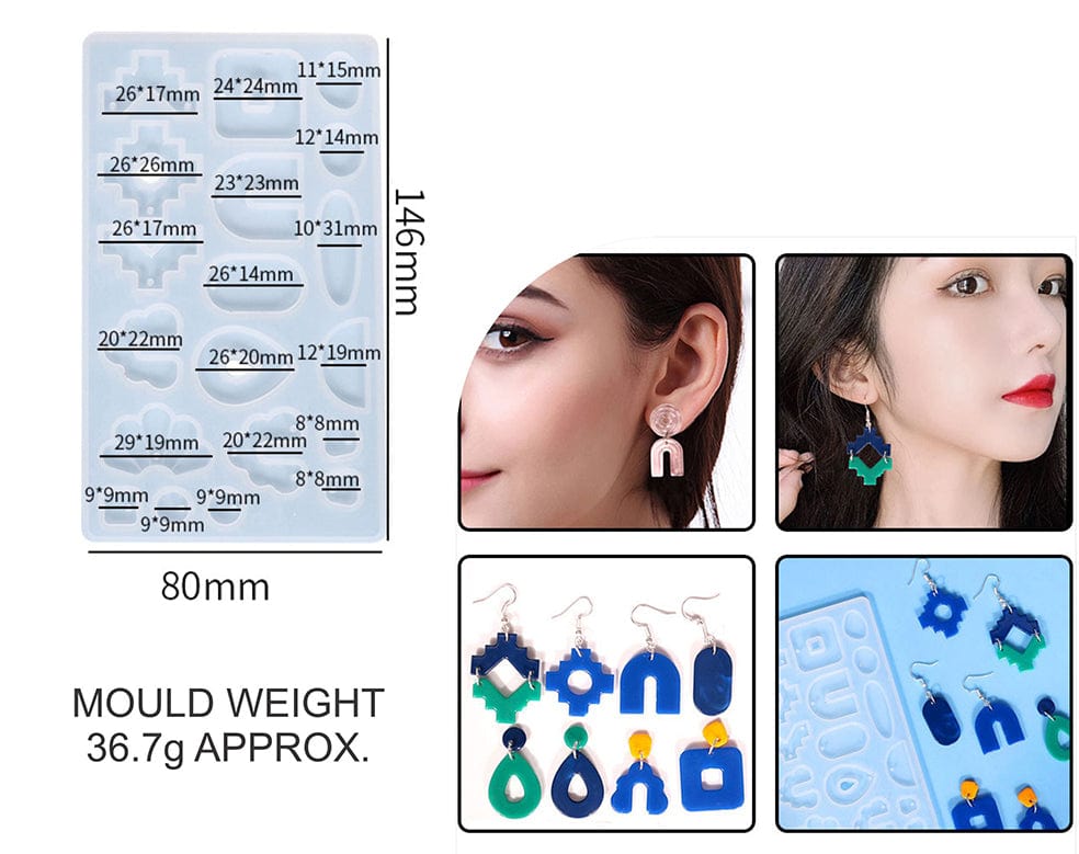 Whimsical Earring Mould