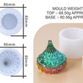 Water Drop Shape Storage Box Mould