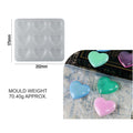 Big 9 Cavity Heart Mould