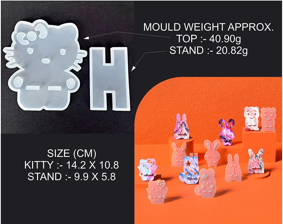 Kitty Cat Mobile Stand Mould