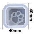 Cat Paw Square Seal Mould