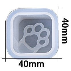 Cat Paw Square Seal Mould