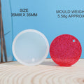 35Mm Round Keychain & Pendant Mould