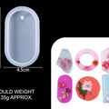 Oval Pendant & Keychain Mould