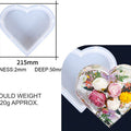 Small Heart Deep Casting Mould