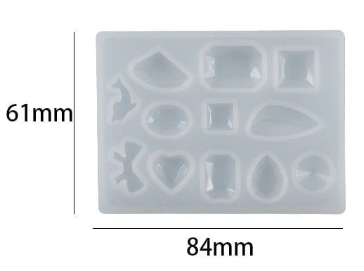 12 Cavity New Gem Stone Jewellery Mould