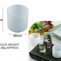 Large Cylinder Candle Mould