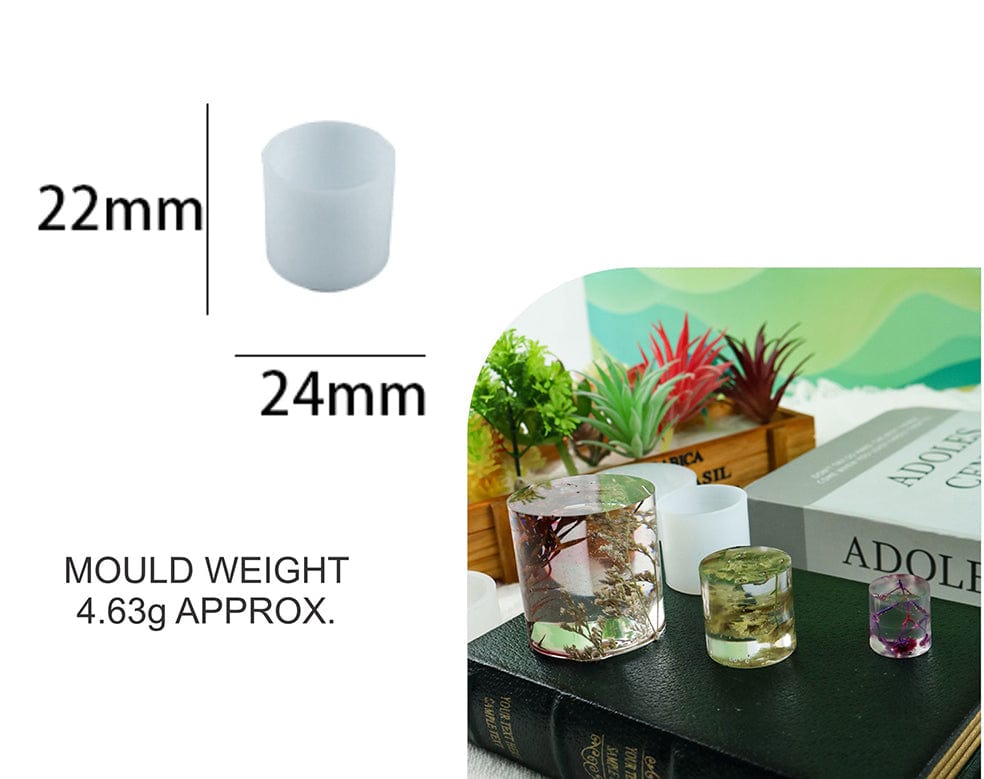 Mini Cylinder Candle Mould