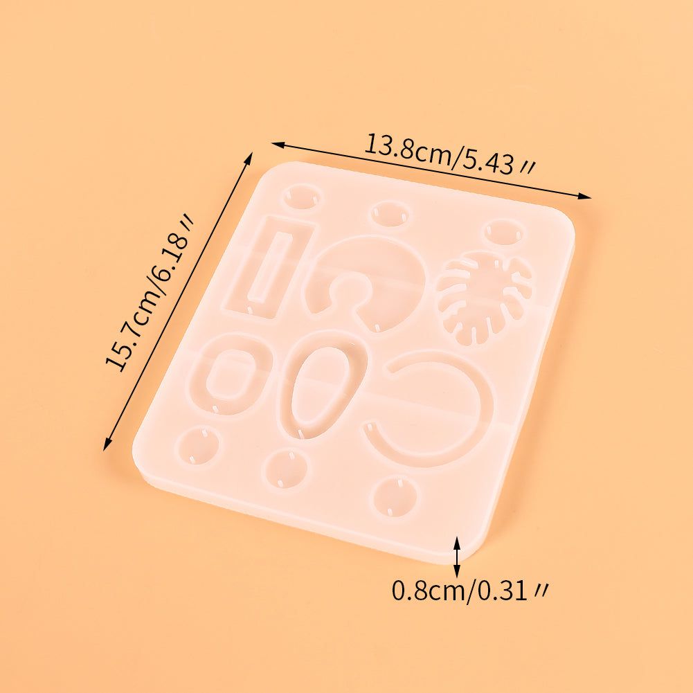 12 Cavity Jewellery Pendant Mould