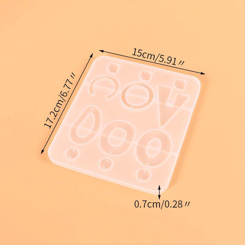 12 Cavity Jewellery Pendant Mould