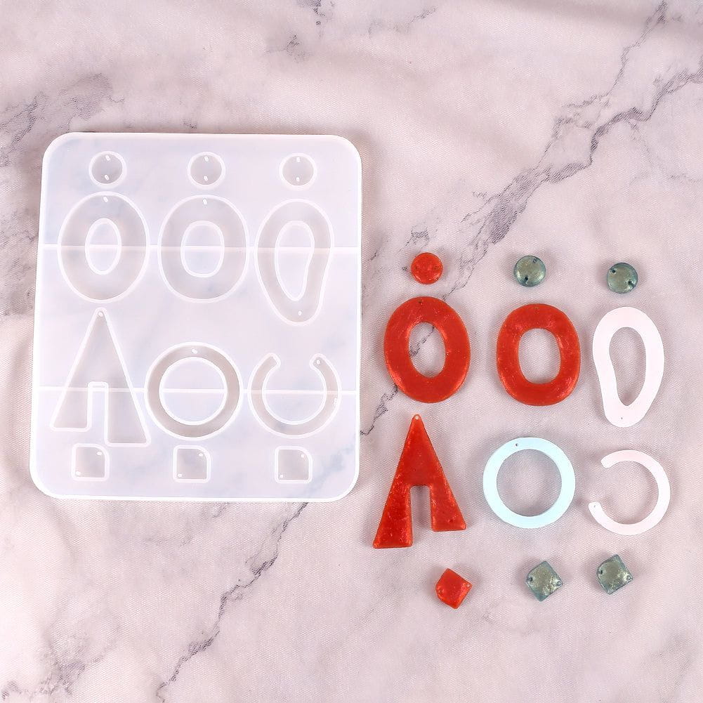 12 Cavity Jewellery Pendant Mould