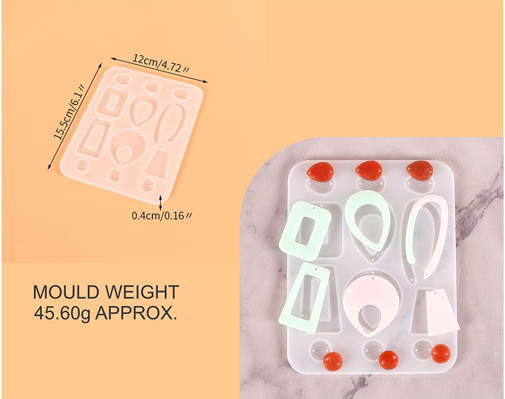 12 Cavity Pendant Jewellery Mould