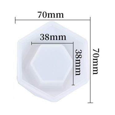6-Corner Flower Pot & Tea Light Candle Holder Mould