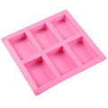 6 Cavity Rectangle Soap Mould