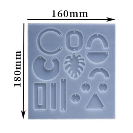 13 Cavity Jewellery & Keychain Mould