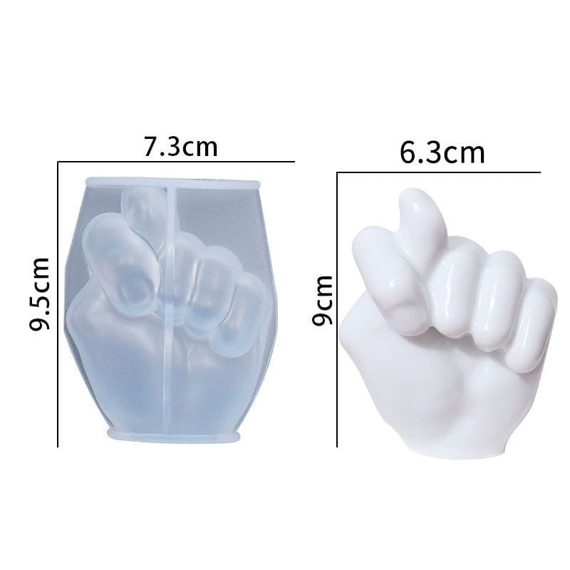 Clenching Fist Gesture Mould