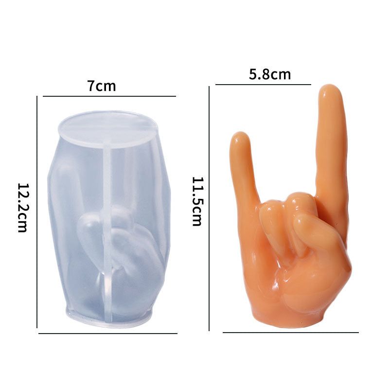 Rock Gesture Mould