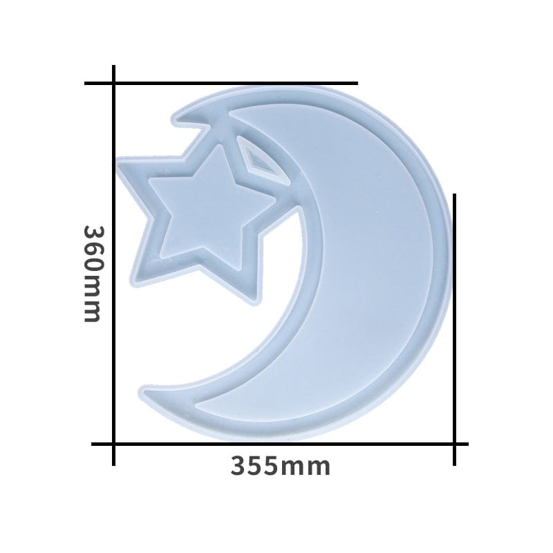Moon & Star Ramadan Serving Tray Mould